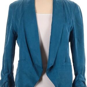 Anthropologie Cartonnier Teal Jacket